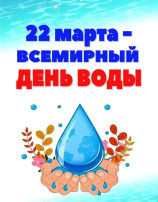 22 марта - Всемирный день воды 22 марта - Всемирный день воды.